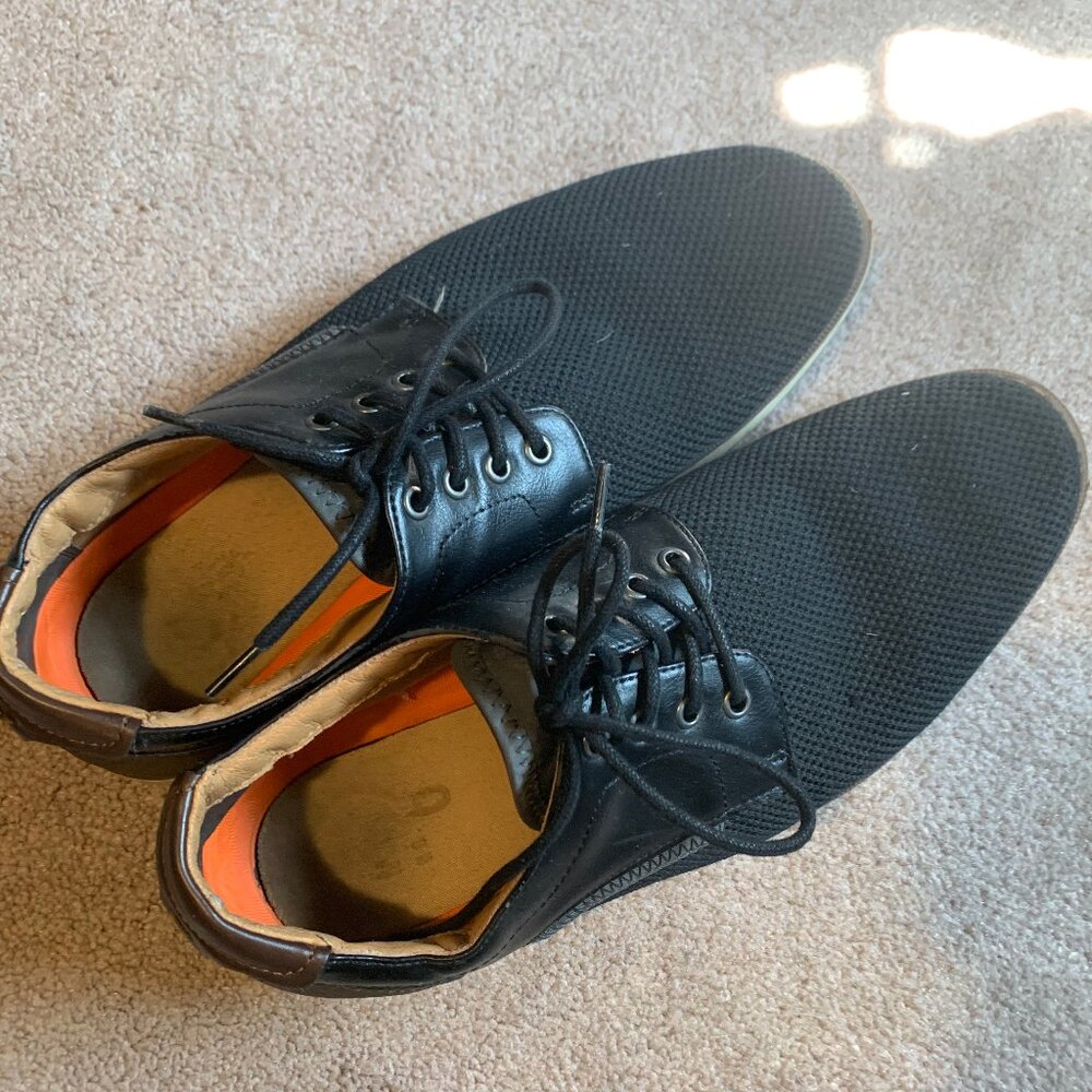 Men's Black Dress Casual Shoes